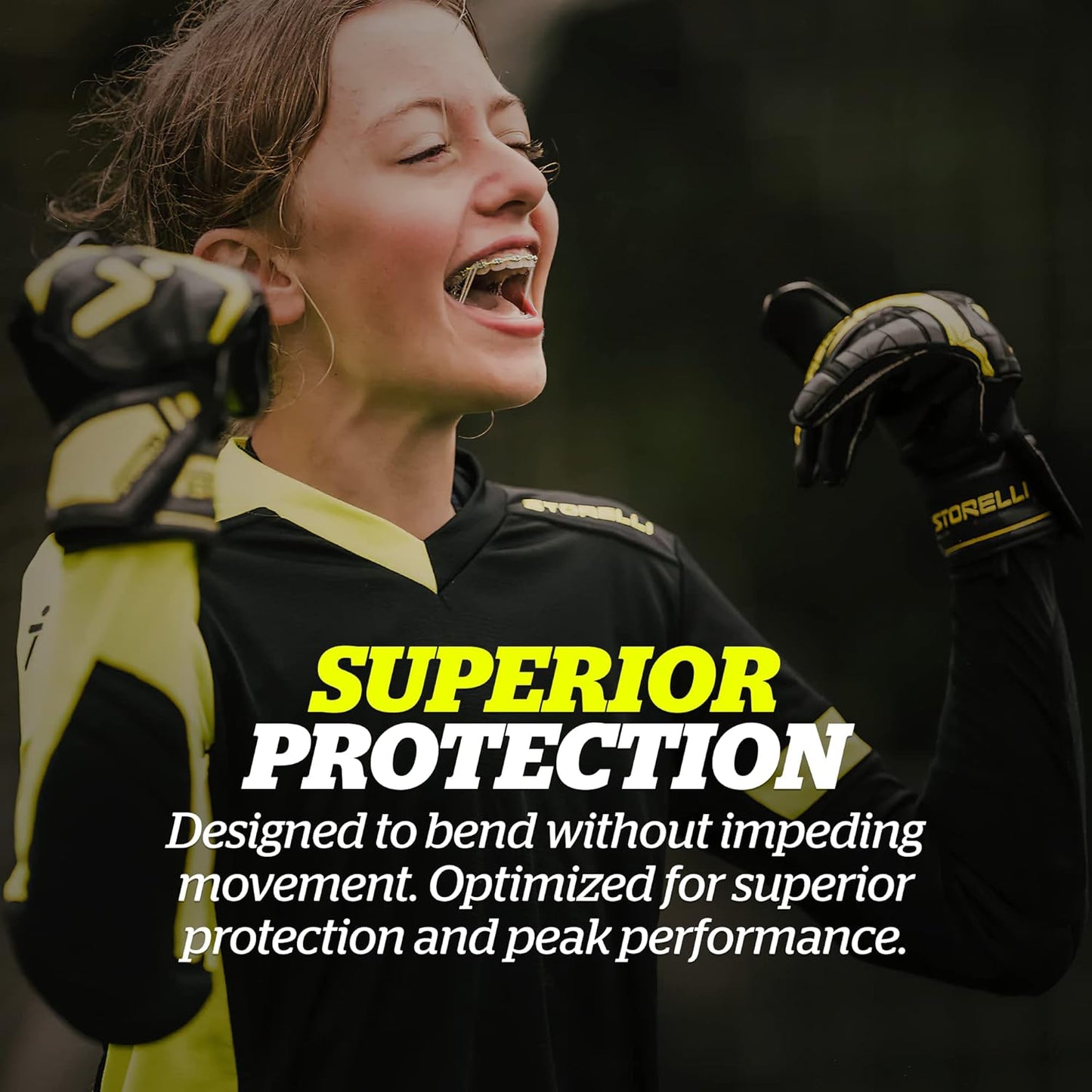 Exoshield Gladiator Goalkeeper Jersey, High-Impact Protection, Sweat-Wicking, Breathable Athletic Shirt for Soccer