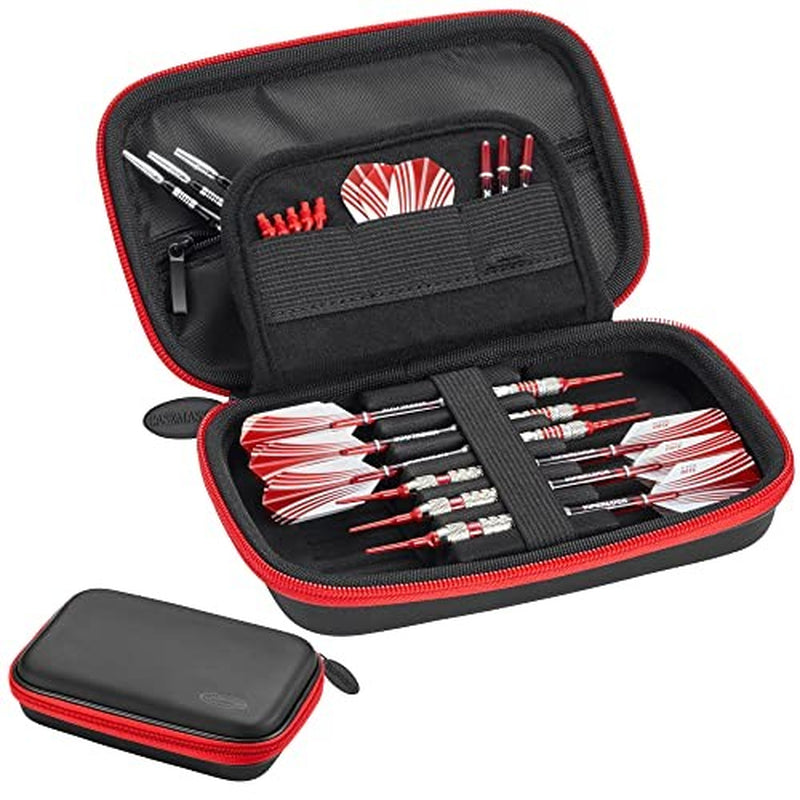 Casemaster Sentinel 6 Dart Case, Holds Extra Accessories, Tips, Shafts And