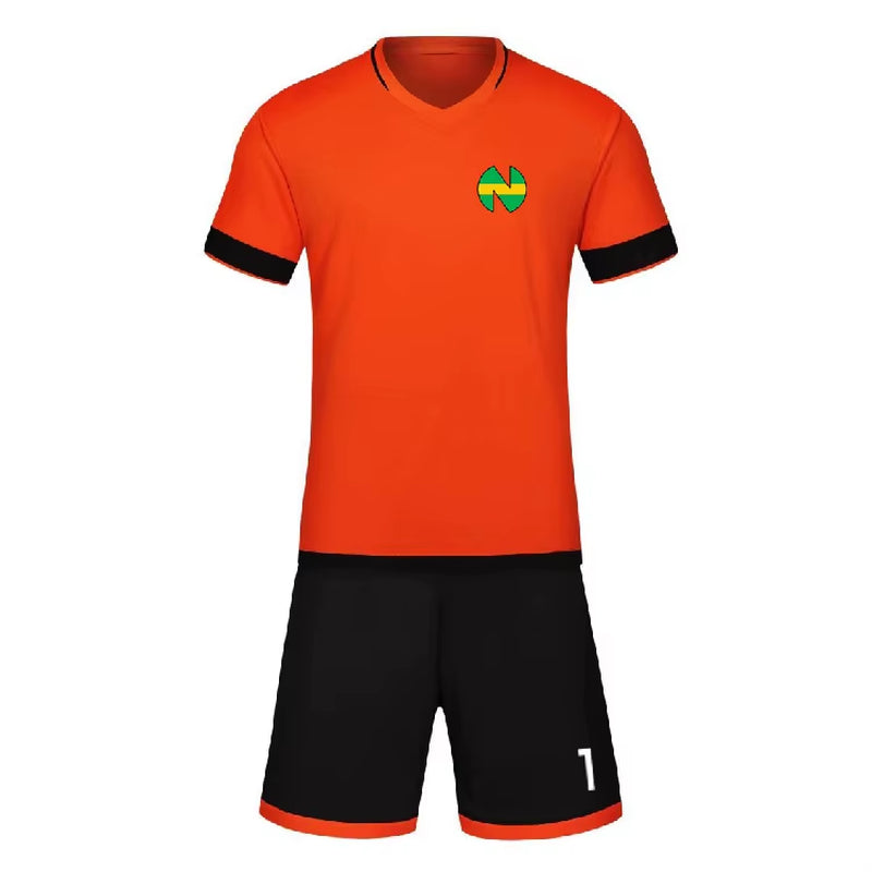 Wakabayashi Genzo Wakashimazu Ken Captain Tsubasa Nankatsu Goalkeeper Uniform Goalkeeper Football Uniform