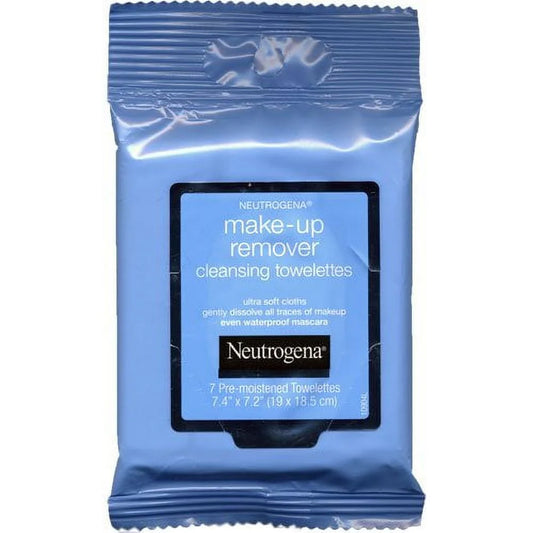 5 Pack -  Make-Up Remover Cleansing Towelettes 7 Each
