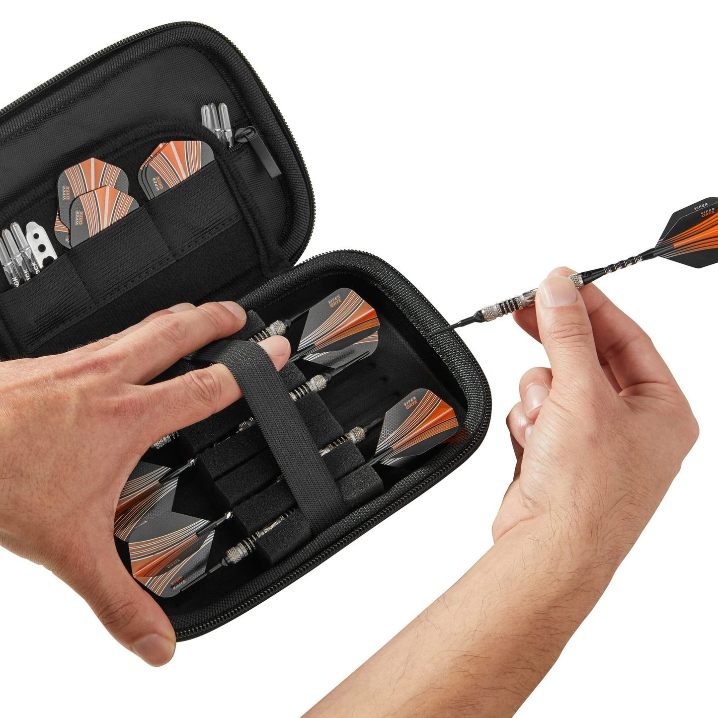 Casemaster Sentinel 6 Dart Case, Holds Extra Accessories, Tips, Shafts And