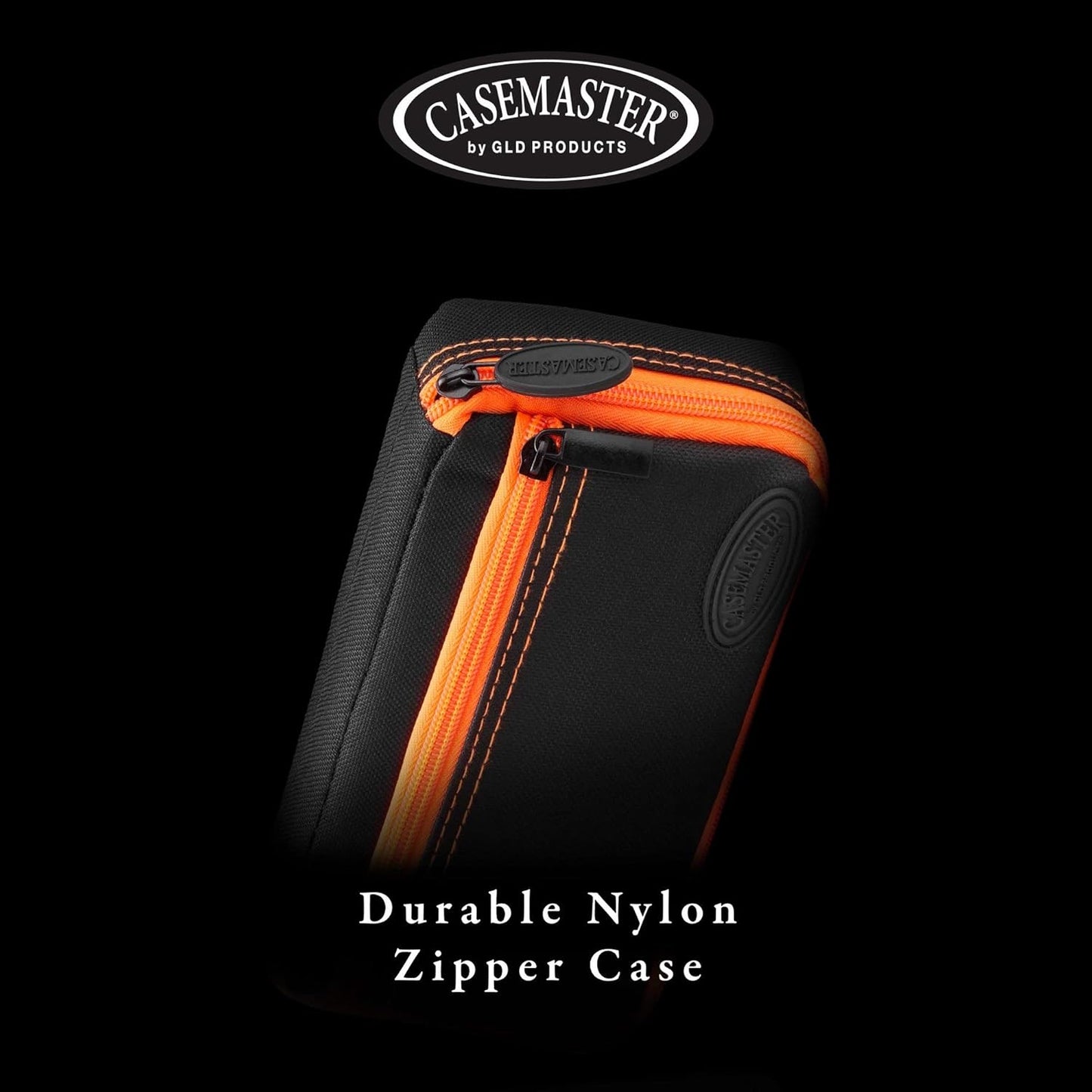 Plazma Dart Case for Soft and Steel Tip Darts, Holds 3 Darts and Features Built-In Storage Tube and Pockets for Flights, Tips, Shafts, and Personal Items