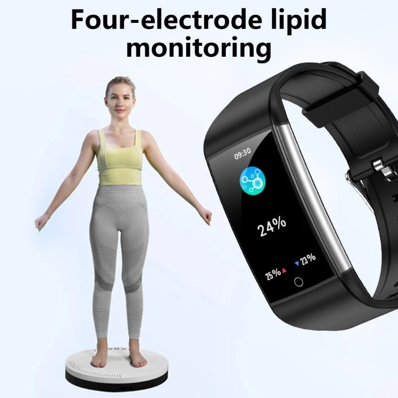TK76 Smartwatch 1.47Inch Health IP68 Waterproof Fitness Watch Sports Bracelet for Women Men